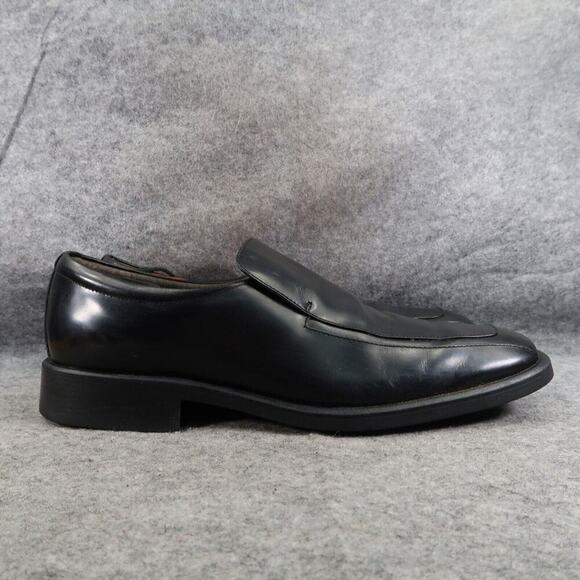 Kenneth Cole Shoes Men 10.5 Reaction Loafer Slip On Leather Professional Classic - Picture 16 of 16